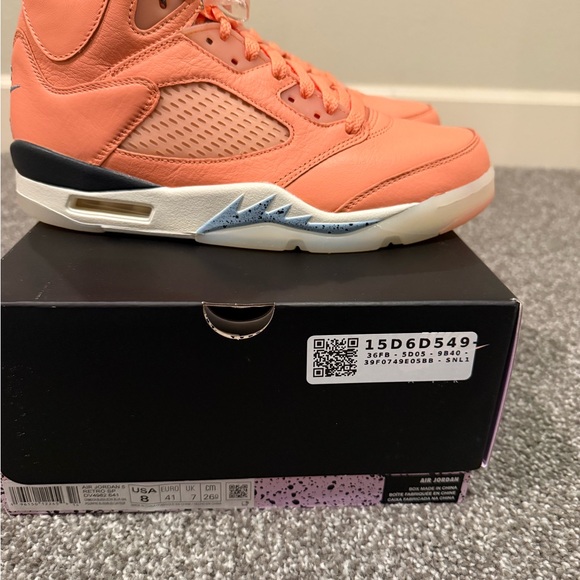 Air Jordan 5 Retro DJ Khaled We The Best Crimson Bliss size 8...NEVER WORN!! - Picture 6 of 11